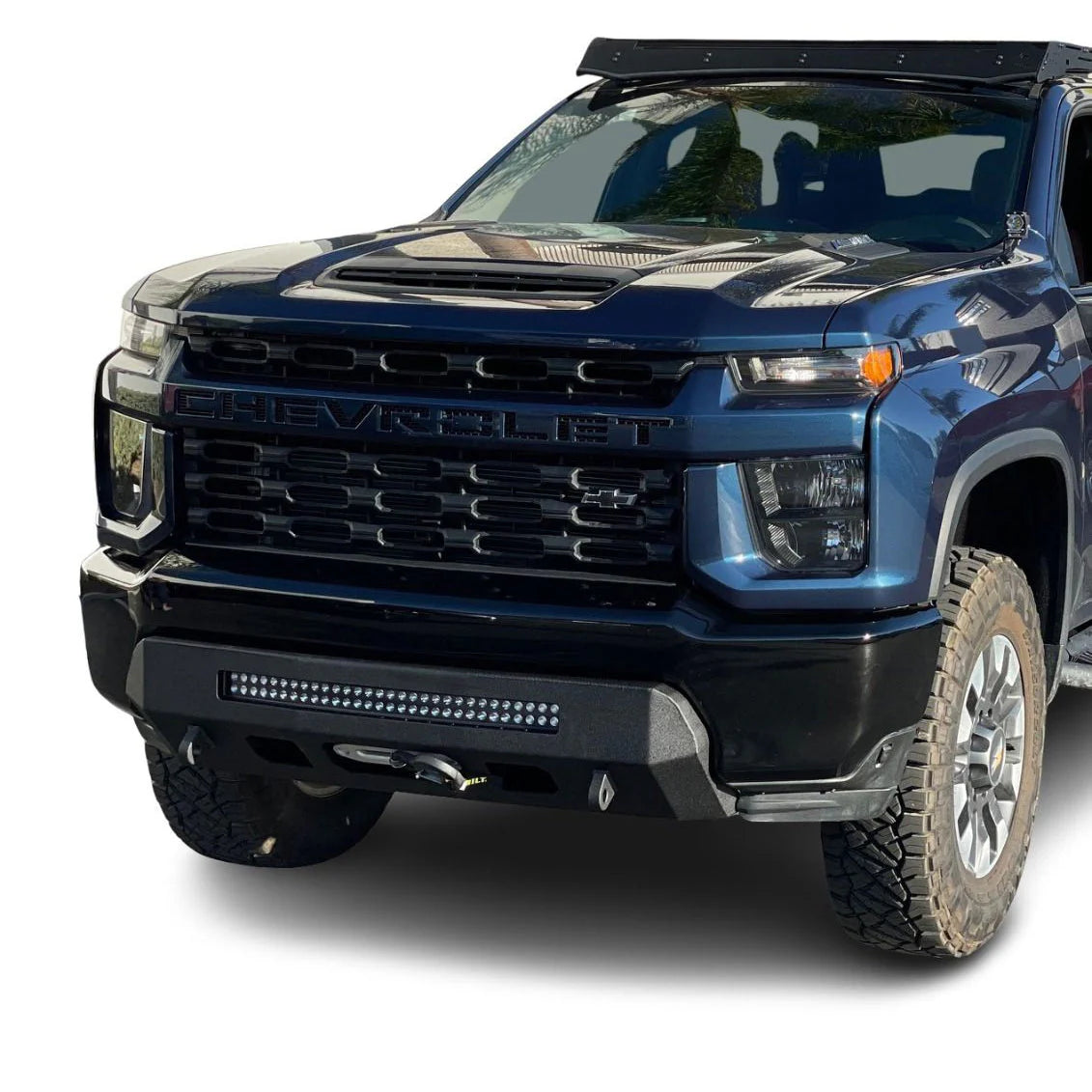 2020-2023 CHEVY SILVERADO 2500/3500 PROLITE FRONT BUMPER Front View