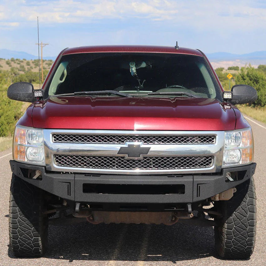 2008-2013 CHEVY SILVERADO 1500 OCTANE FRONT WINCH BUMPER Front View