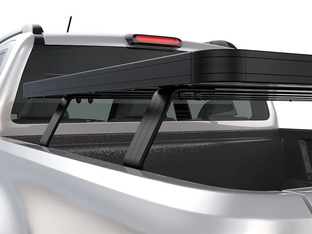 Toyota Tundra Crew Cab 4-Door Pickup Truck (2007-Current) Slimline II Load Bed Rack Kit Front View