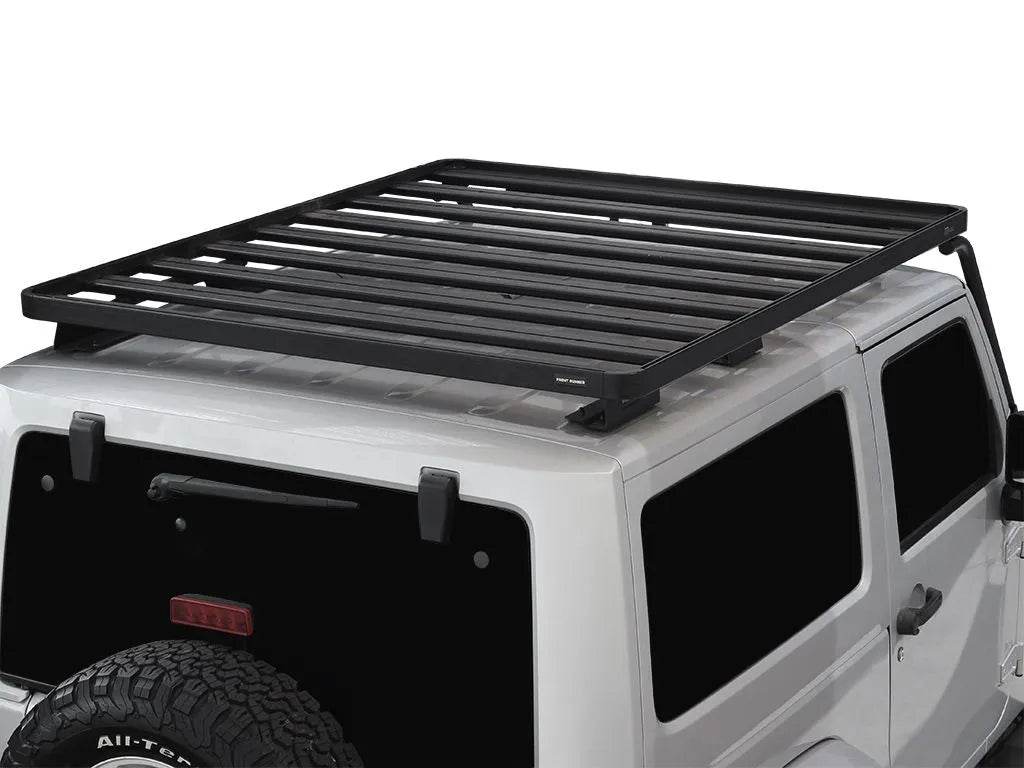 Jeep Wrangler JK 2 Door (2007-2018) Extreme Slimline II Roof Rack Kit Front View
