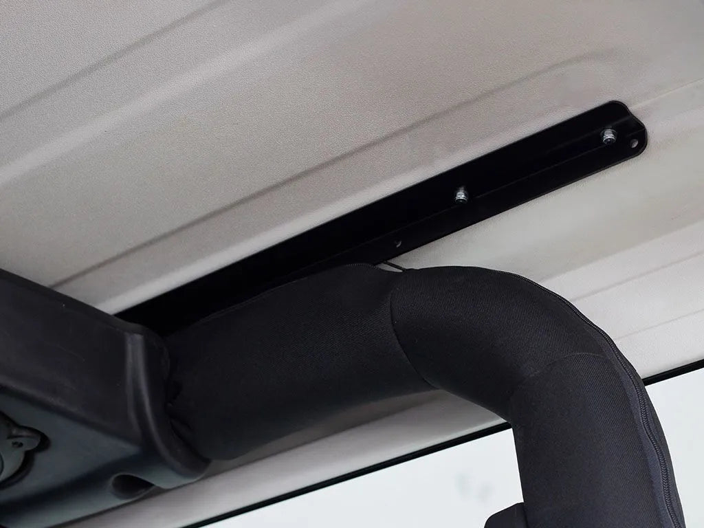 Jeep Wrangler JK 2 Door (2007-2018) Extreme Slimline II 1/2 Roof Rack Kit Front View