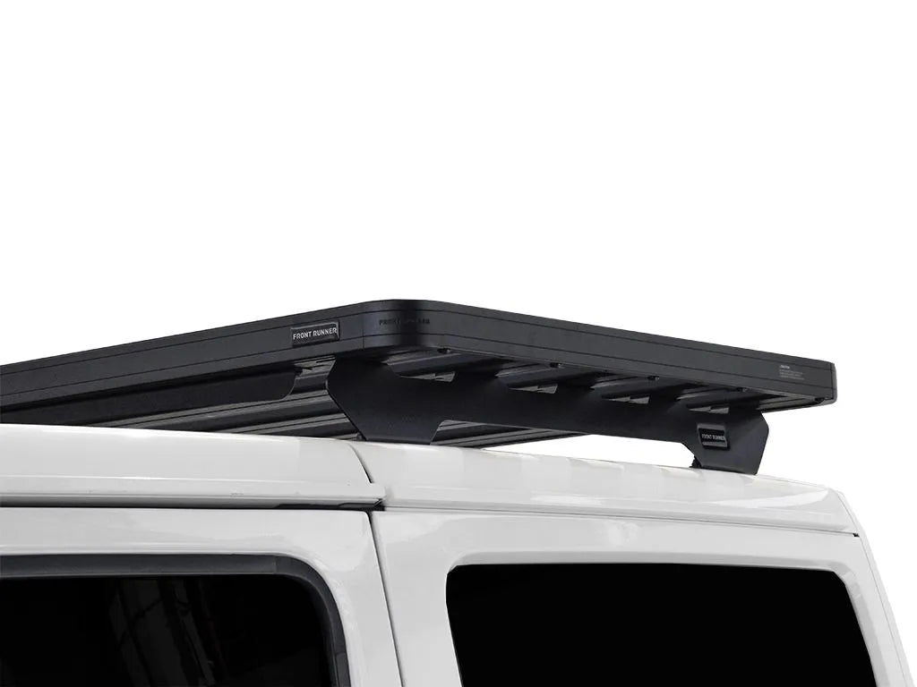 Jeep Wrangler JL 2 Door (2018-Current) Extreme Slimline II 1/2 Roof Rack Kit Front View