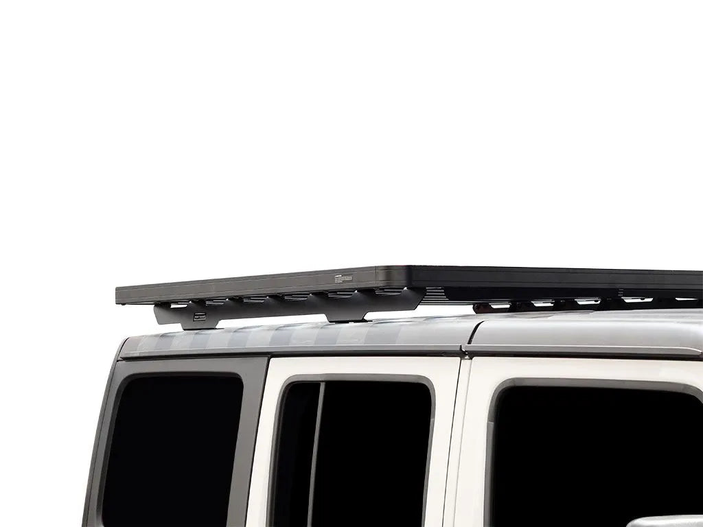 Jeep Wrangler JL 4 Door (2018-Current)Extreme Slimline II 1/2 Roof Rack Kit Front View