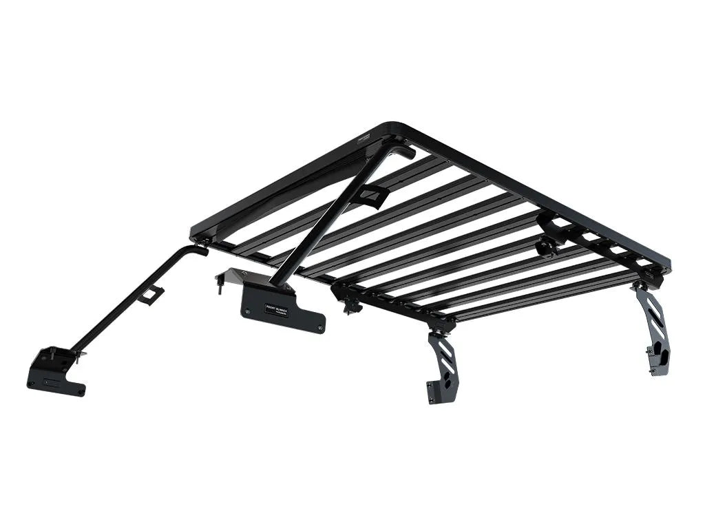 Jeep Wrangler JL 2 Door (2018-Current) Extreme Slimline II Roof Rack Kit Front View