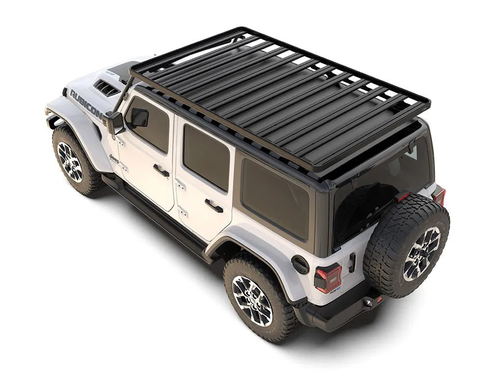 Jeep Wrangler 4xe (2021-Current) Extreme Slimline II Roof Rack Kit Front View