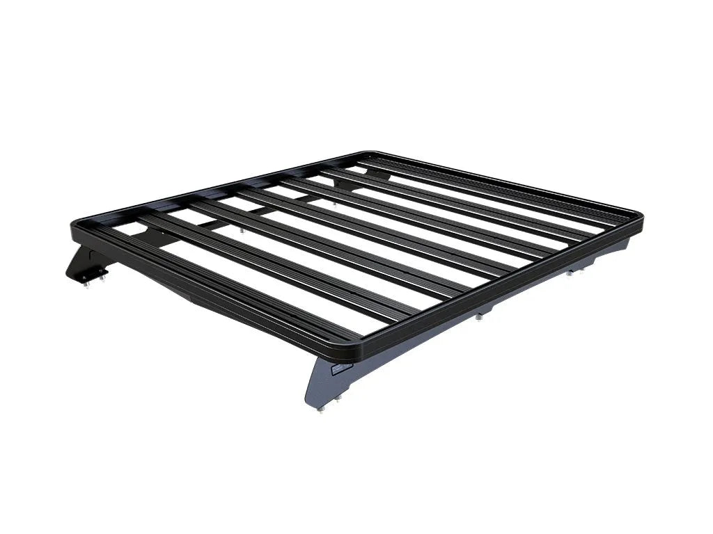 Toyota Tundra Double Cab (2007-2021) Slimline II Roof Rack Kit / Low Profile Front View