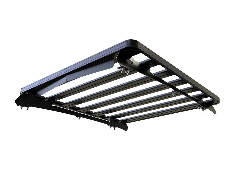 Toyota Tundra Double Cab (2007-2021) Slimline II Roof Rack Kit / Low Profile Front View