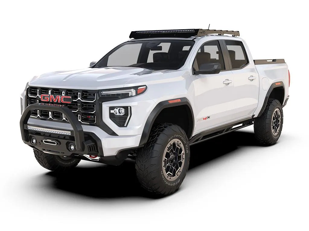 Chevrolet Colorado / GMC Canyon 3rd Gen (2023-Current) Slimsport Roof Rack Kit / Lightbar Ready Front View