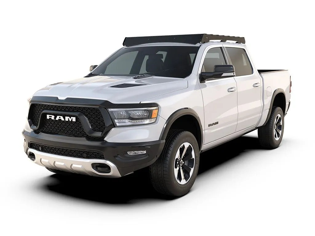 RAM 1500 5th Gen Crew Cab (2019-Current) Slimsport Roof Rack Kit Front View