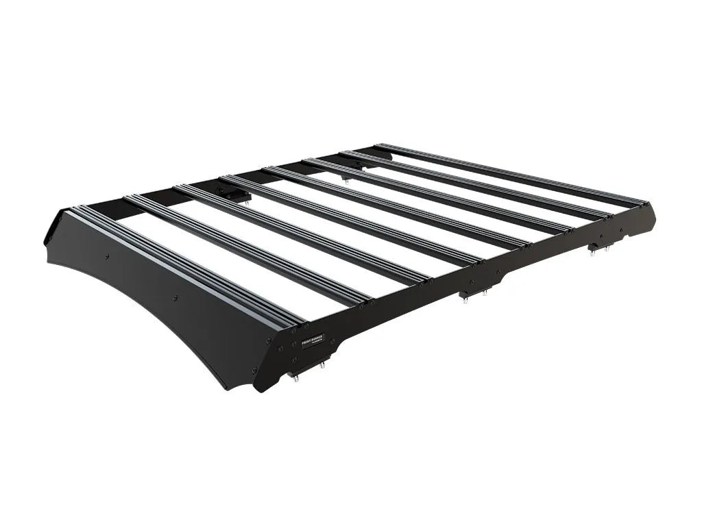 RAM 1500 5th Gen Crew Cab (2019-Current) Slimsport Roof Rack Kit / Lightbar Ready Front View