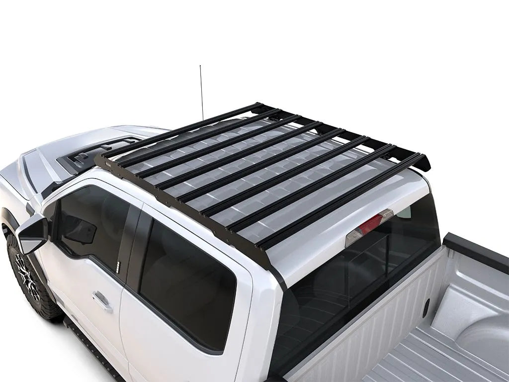 Ford F-150 Super Crew (2021-Current) Slimsport Roof Rack Kit Front View