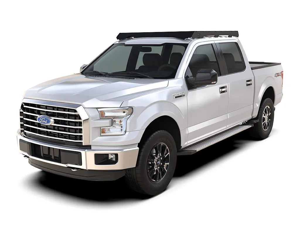 Ford F150 Super Crew (2015-2020) Slimsport Roof Rack Kit Front View