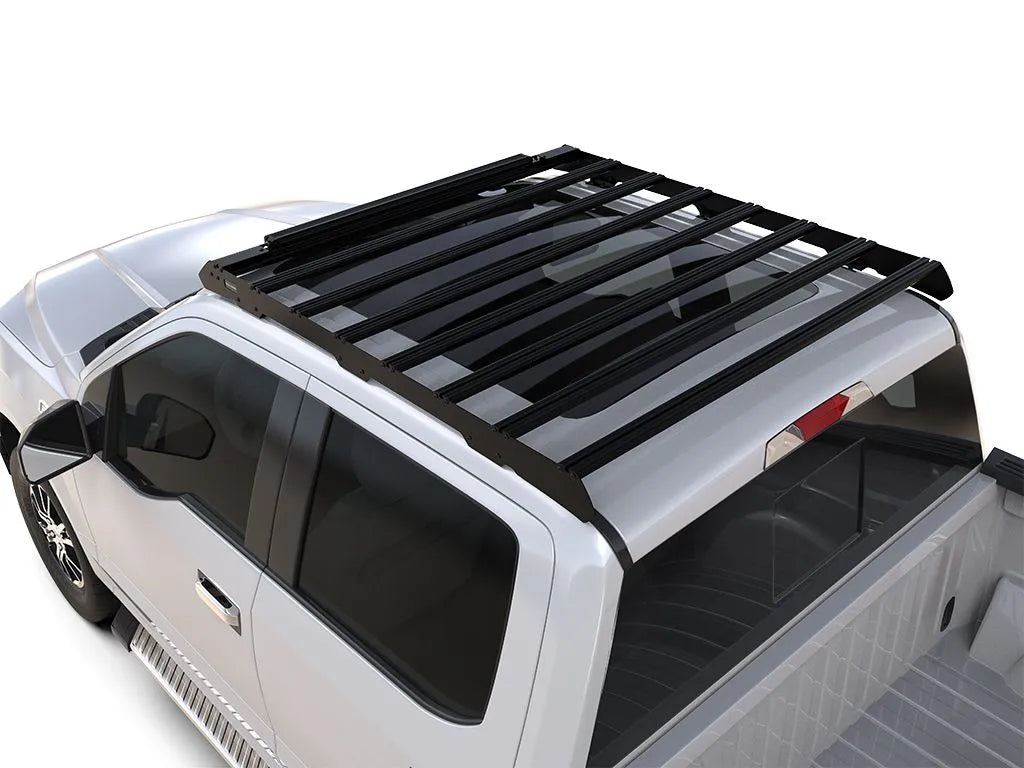 Ford F-150 Super Crew (2015-2020) Slimsport Roof Rack Kit / Lightbar ready Front View