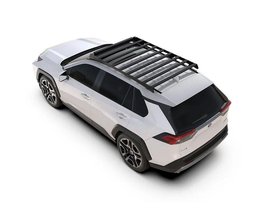 Toyota Rav4 (2019-Current) Slimsport Roof Rack Kit / Lightbar ready Front View