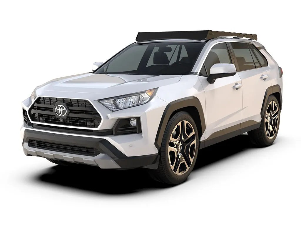 Toyota Rav4 (2019-Current) Slimsport Roof Rack Kit Front View