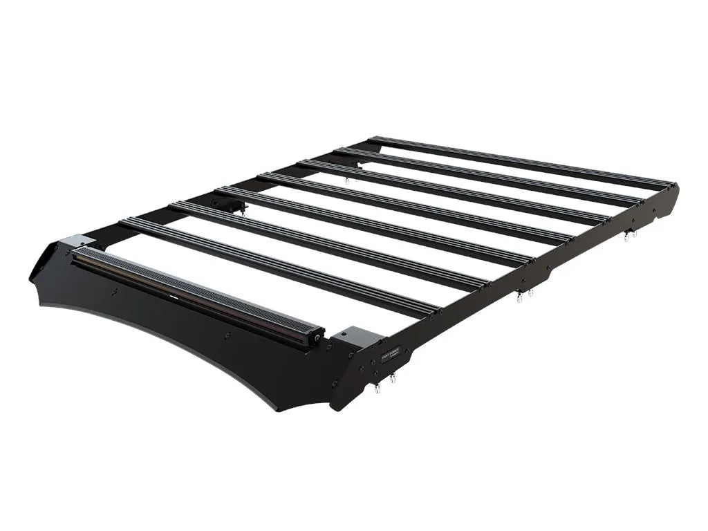 Toyota Tundra Crew Cab (2022-Current) Slimsport Roof Rack Kit / Lightbar Ready Front View