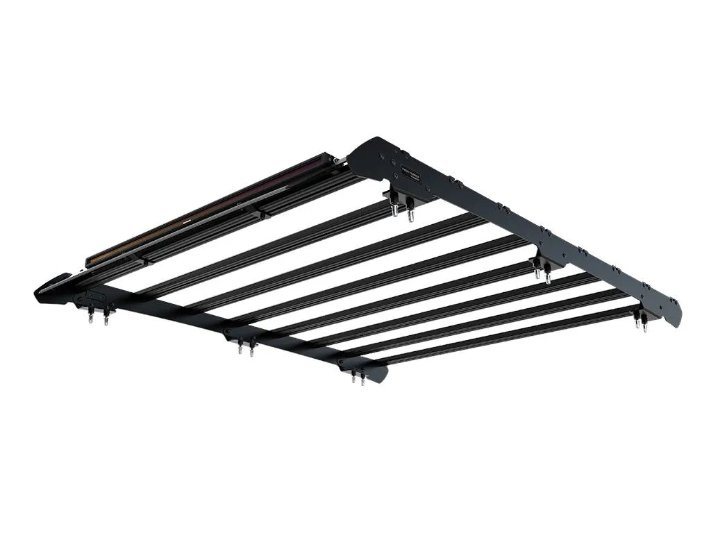 Toyota Tundra Crew Cab (2022-Current) Slimsport Roof Rack Kit / Lightbar Ready Front View
