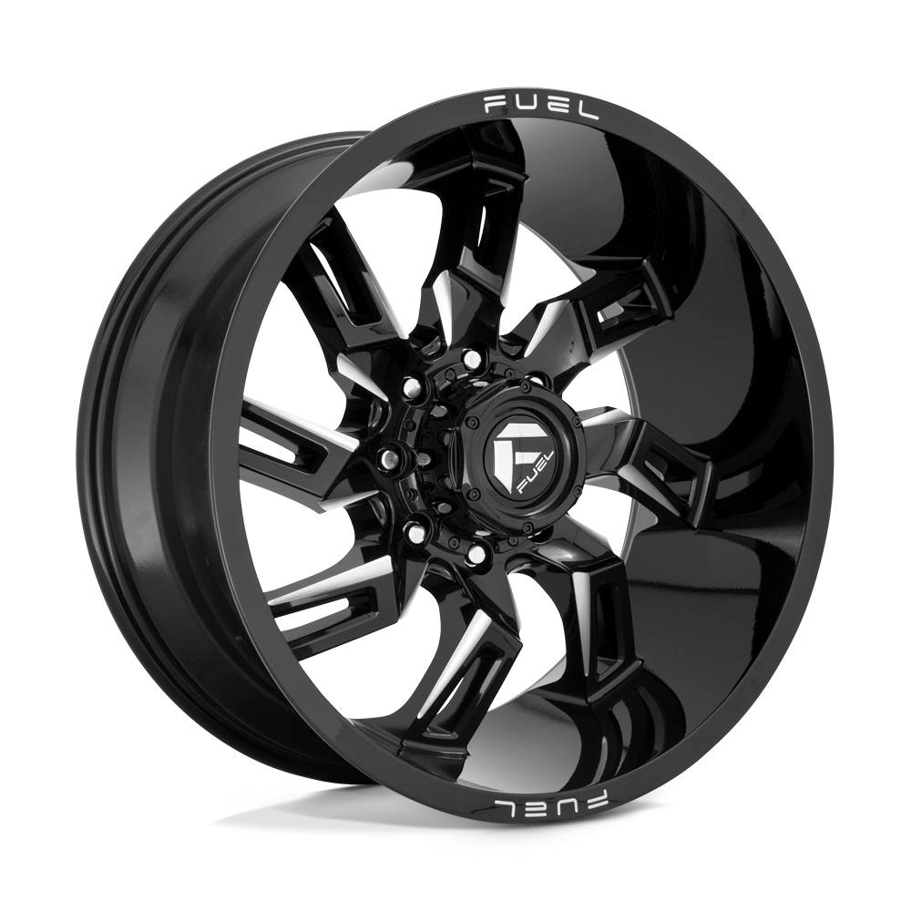 Fuel Wheels | LOCKDOWN Front View Black