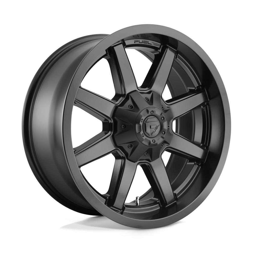 Fuel Wheels | MAVERICK Front View Black