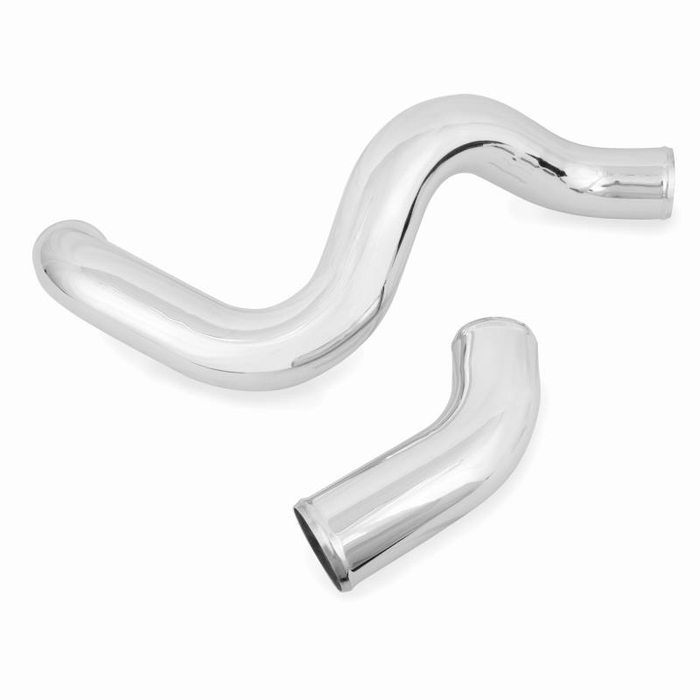 Hot-Side Intercooler Pipe and Boot Kit, fits Chevrolet/GMC 6.6L Duramax 2011-2016 Front View