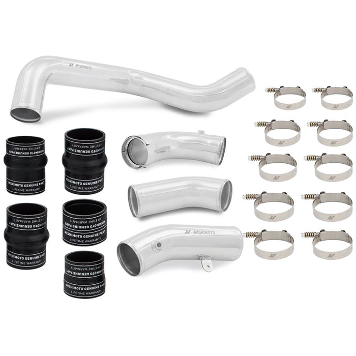 Intercooler Pipe and Boot Kit, fits Chevrolet/GMC 6.6L Duramax (L5P) 2017-2019 Front View