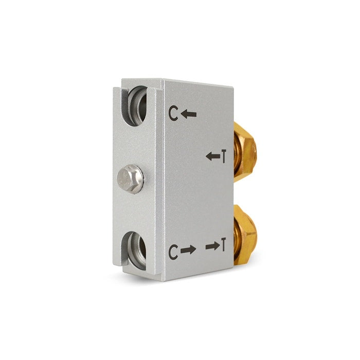 Full-Flow Transmission Thermal Bypass Valve Kit, fits Chevrolet/GMC 6.6L Duramax L5P 2017+ Front View