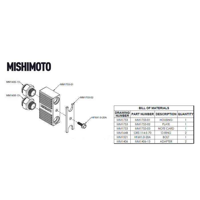 Full-Flow Transmission Thermal Bypass Valve Kit, fits Chevrolet/GMC 6.6L Duramax L5P 2017+