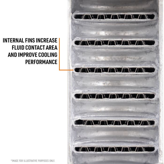 Performance Transmission Cooler, Fits RAM 6.7L Cummins 2019+ Front View