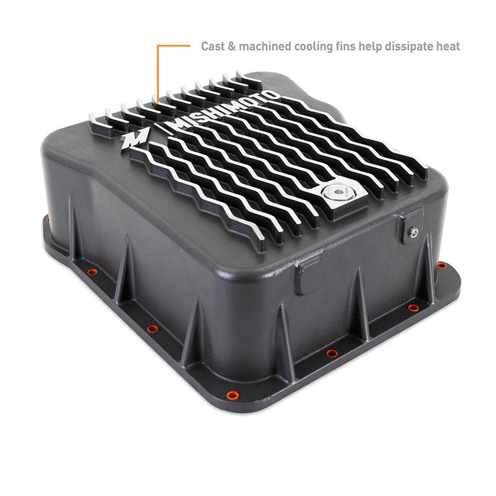 Aluminum Transmission Pan, fits Chevy/GMC 6.6L Duramax 2001-2019