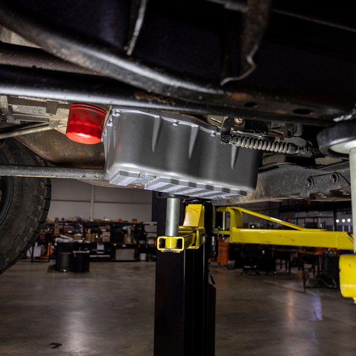 Aluminum Transmission Pan, fits Chevy/GMC 6.6L Duramax 2001-2019