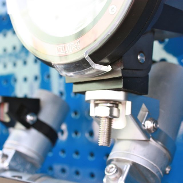 A Pillar Light Mount Front View