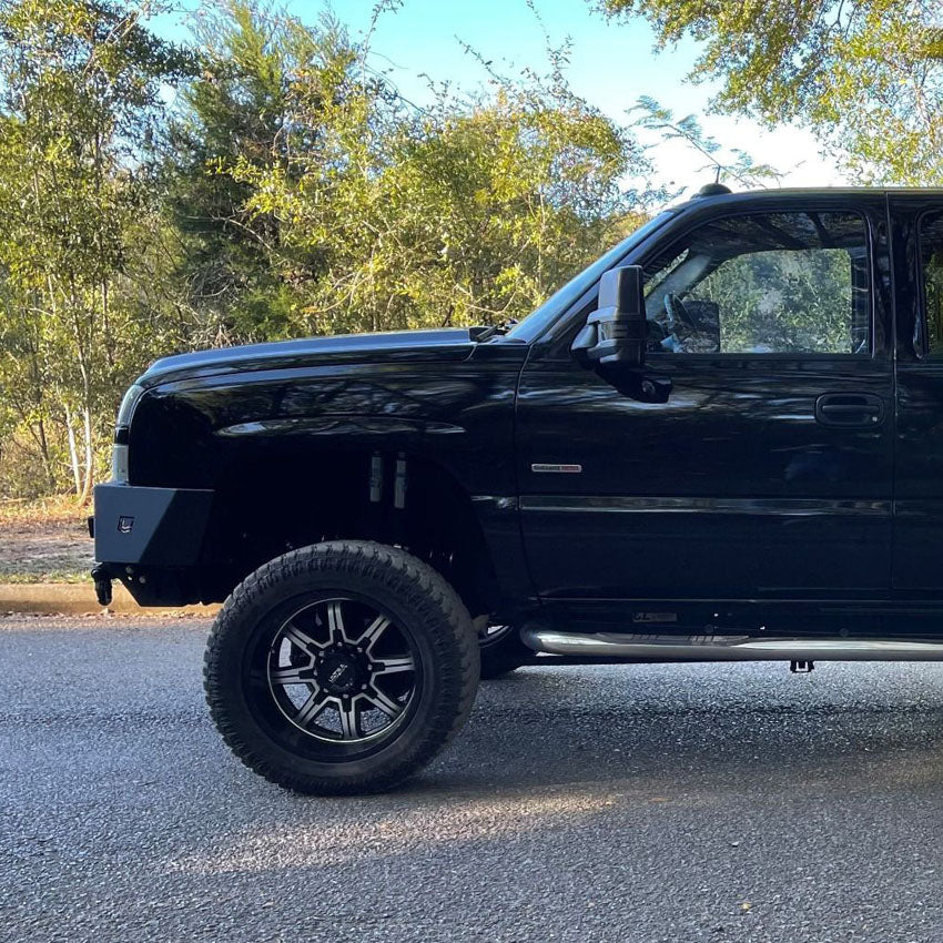 2003-2007 CHEVY SILVERADO 2500/3500 OCTANE FRONT WINCH BUMPER Front View
