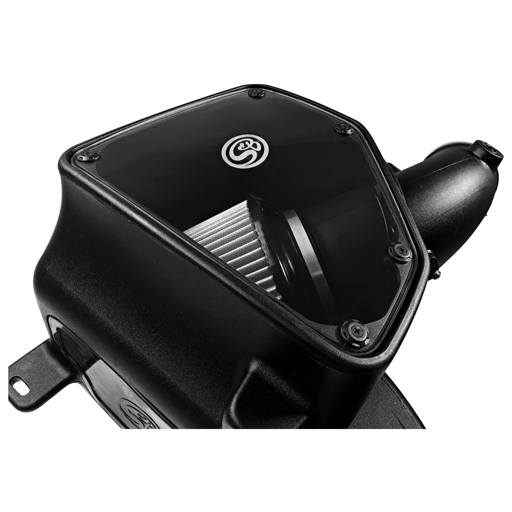 S&B Cold Air Intake for 2014-2018 Dodge Ram 2500 / 3500 6.4L HEMI Side View