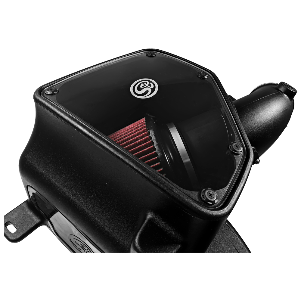 S&B Cold Air Intake for 2014-2018 Dodge Ram 2500 / 3500 6.4L HEMI Side View