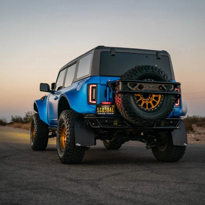 2021-2023 Ford Bronco Raptor Conversion "Bedsides" Display on Vehicle