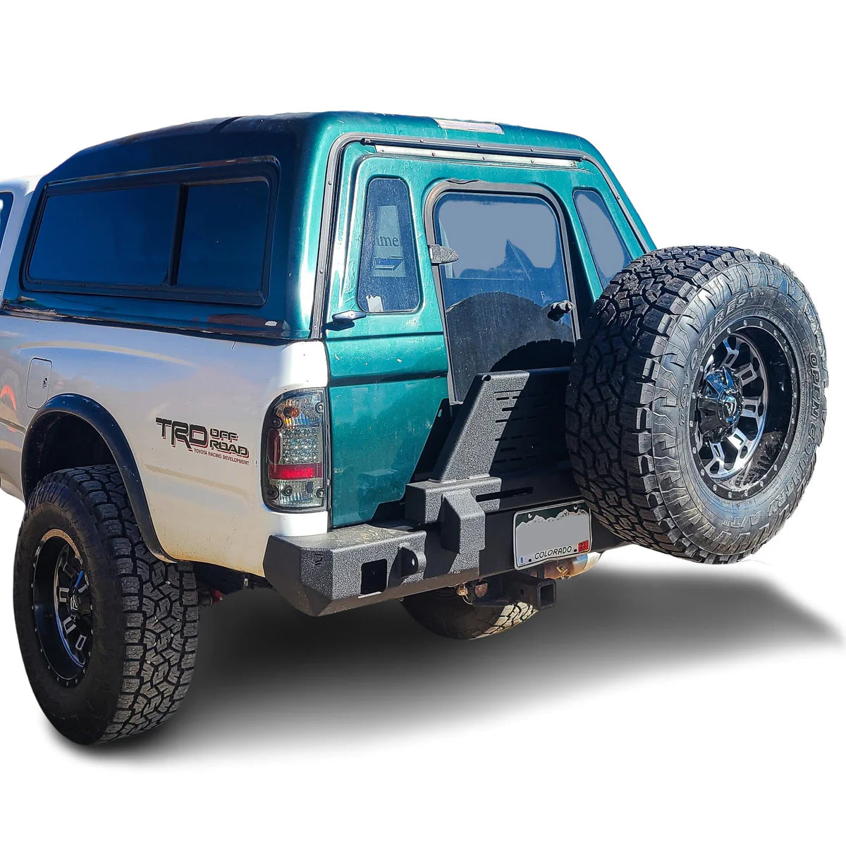1995-2004 TOYOTA TACOMA SWING OUT REAR BUMPER Front View