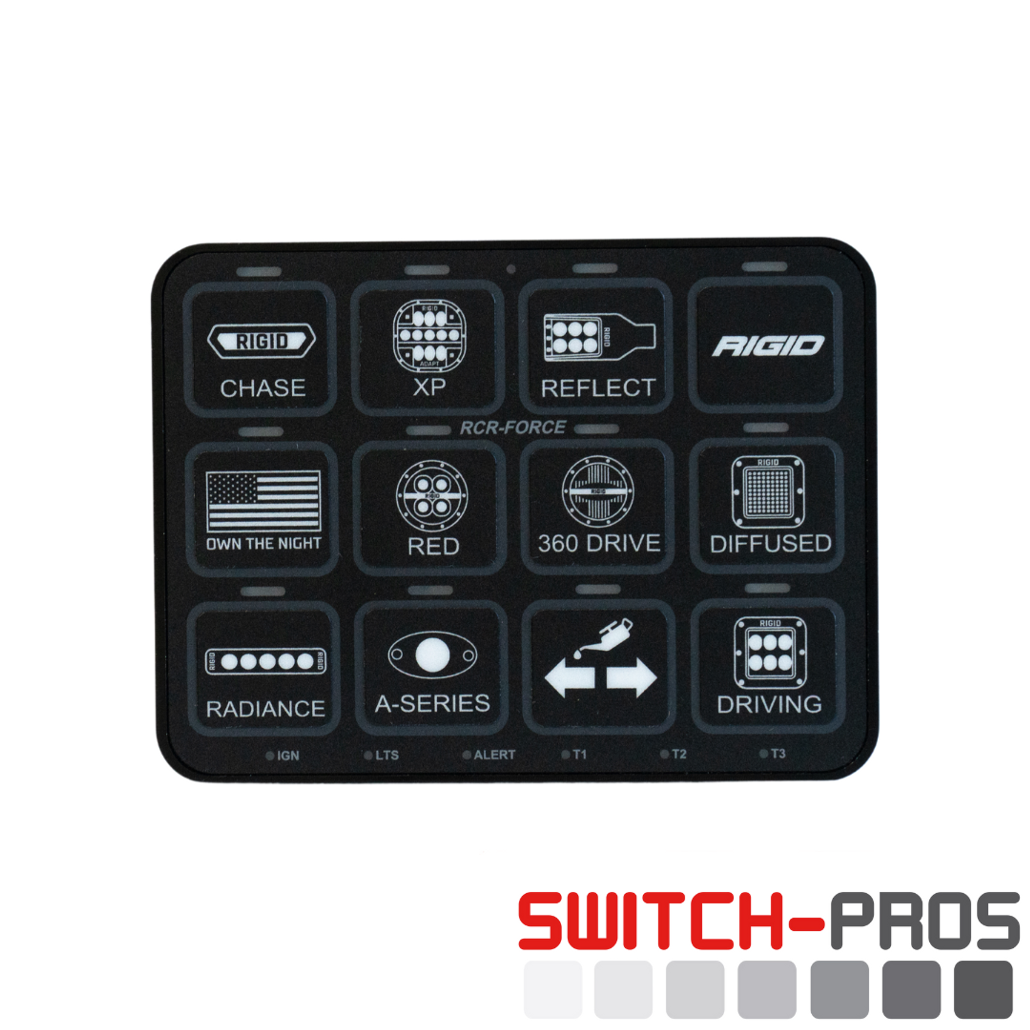 Rigid Industries Switch Legends Switch Pros display