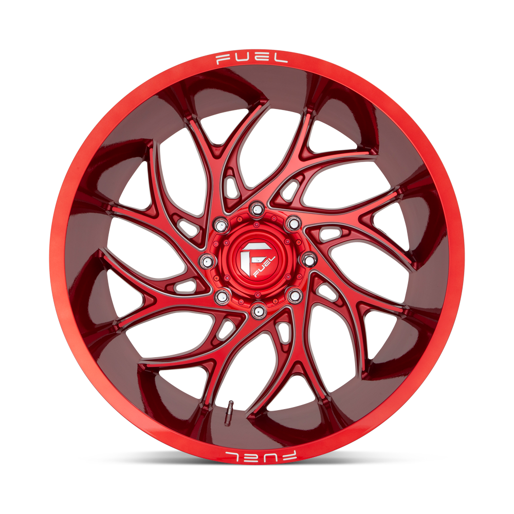 Fuel Wheels | RUNNER | CANDY RED MILLED