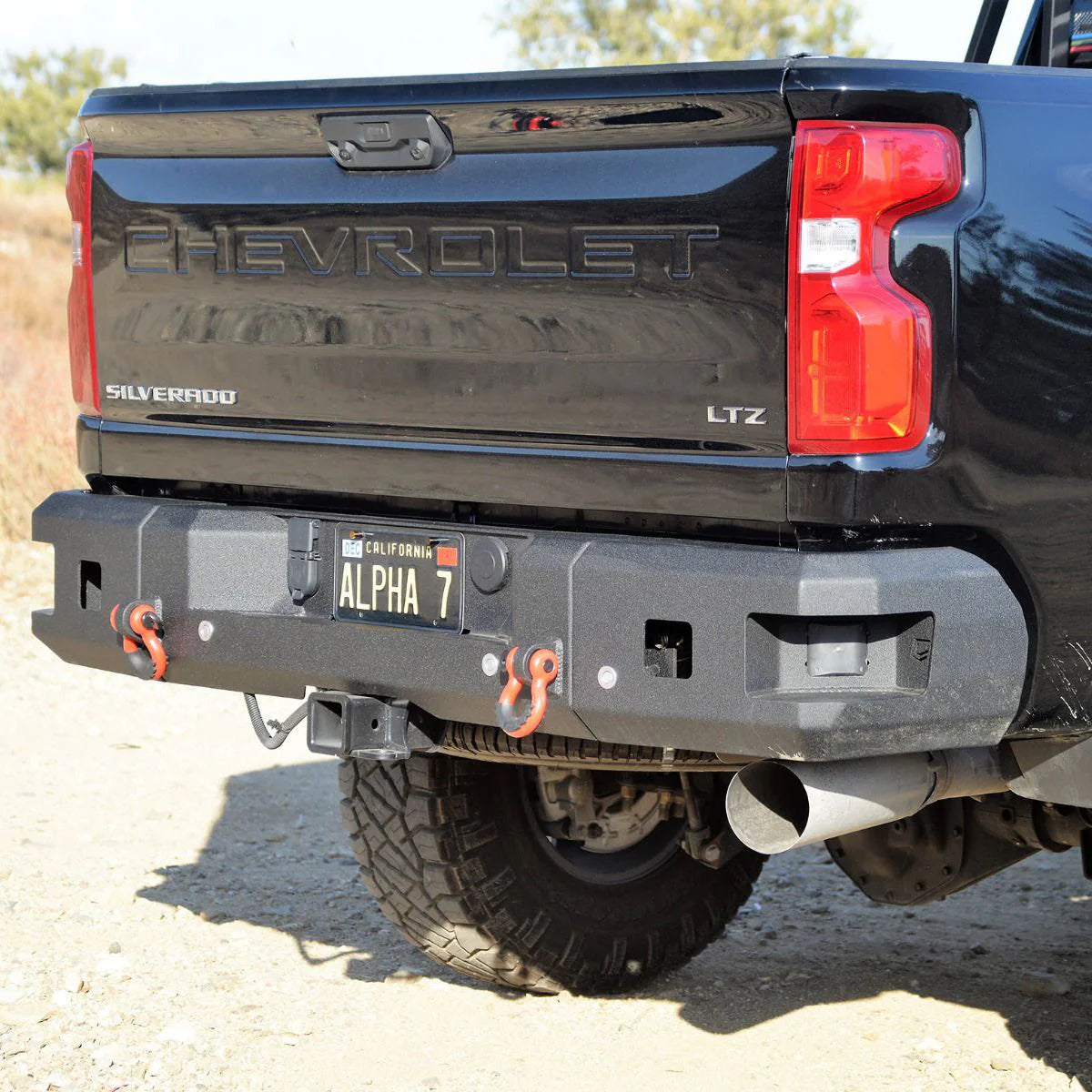 2020-2025 CHEVY SILVERADO 2500/3500 ATTITUDE REAR BUMPER Front View