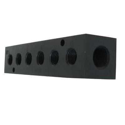 Air Hose Manifold 6 Plus 2 Universal Power Tank Front View