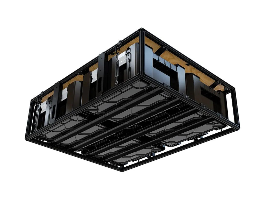 Front Runner 4 Wolf Pack Pro Storage System Kit / Narrow Front View