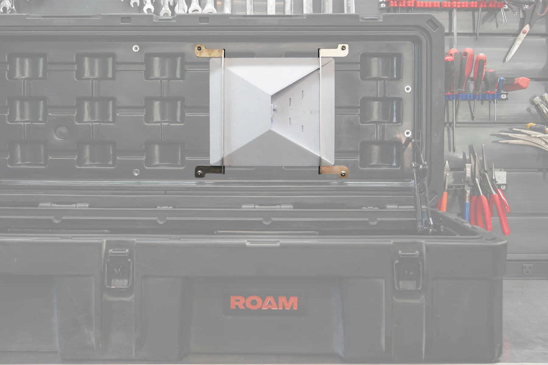 Starlink Mini Rugged Case Mounts Front View Black