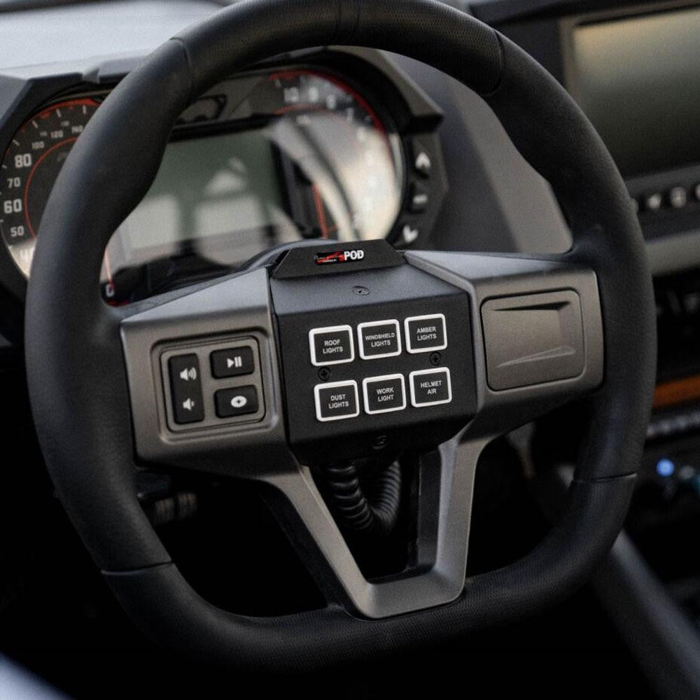 SourceLT/Mini6 Steering Wheel Mount Kit - Polaris RZR
