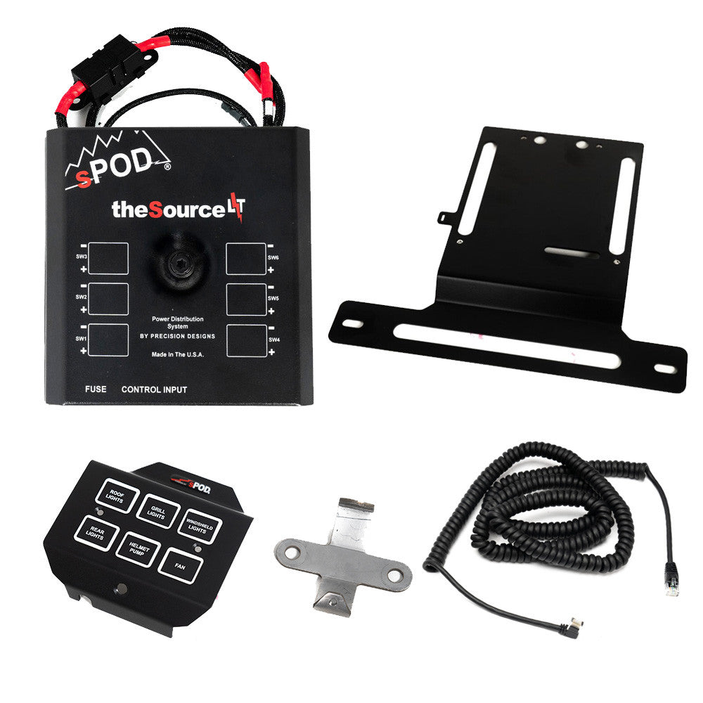 SourceLT/Mini6 Steering Wheel Mount Kit - Polaris RZR