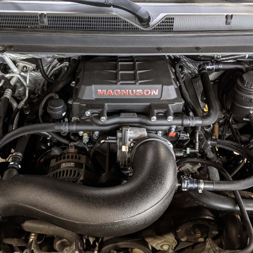 TVS2650 Magnum GM Truck and SUV L86 6.2L Supercharger System Front View