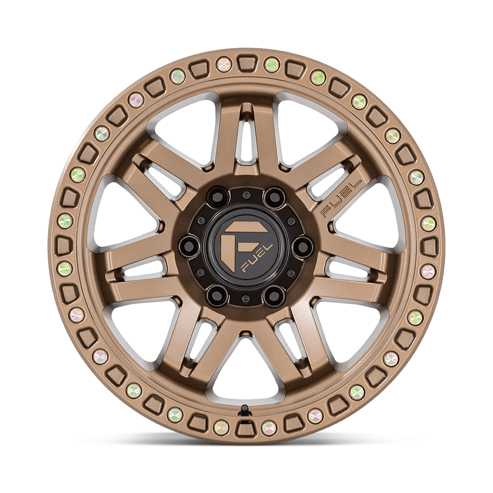 Fuel Wheels | SYNDICATE Front View Bronze