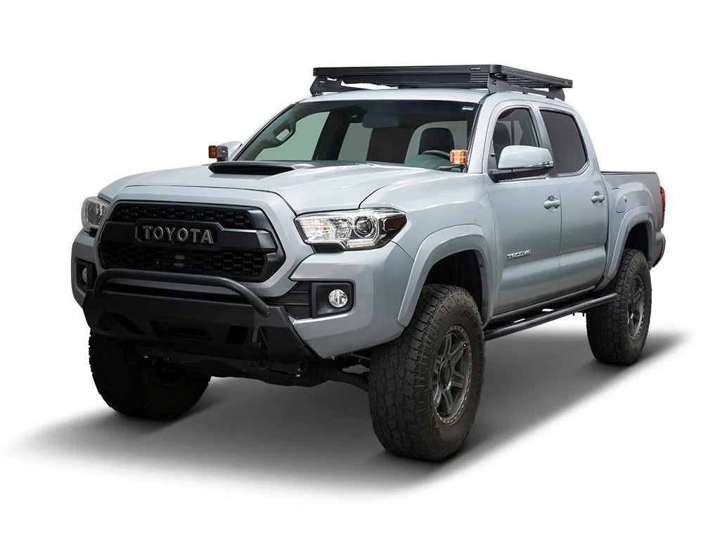 Toyota Tacoma (2005-2023) Slimline II Roof Rack Kit / Low Profile Front View