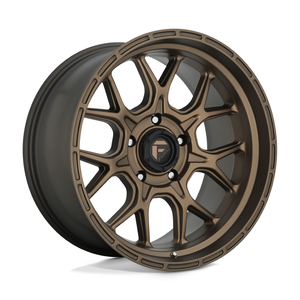 Fuel Wheels | TECH Front View Bronze