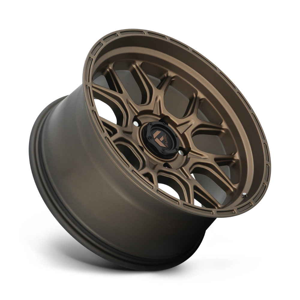 Fuel Wheels | TECH Front View Bronze