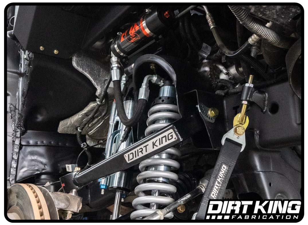 Long Travel Fox Spec Coilovers Front View